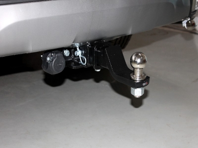 Фаркоп шар E нержавеющий ТСС для Chery Tiggo 8/8 Pro 2020-2021