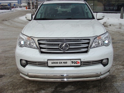 Накладка решётки радиатора 16 мм ТСС для Lexus GX460 2010-2013