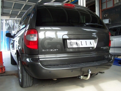 Фаркоп оцинкованный Galia шар A для Dodge Caravan/Chrysler Voyager 2001-2008