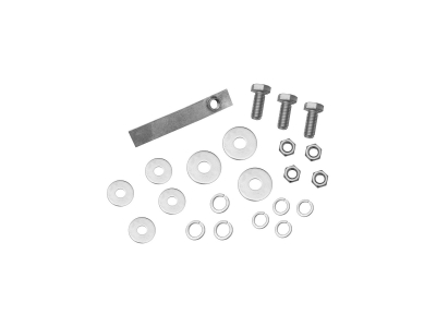 Защита радиатора (с креп.) для DODGE RAM (2018-н.в.) 5.7 бен. AT (алюминий, 3 мм) / Додж Рам