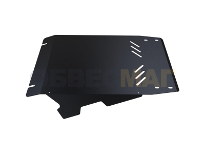 Защита радиатора Автоброня для 2,9 сталь 2 мм для Kia Bongo 2008-2012