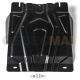 Защита КПП Автоброня для 2,4D и 3,0 сталь 2 мм для Mitsubishi L200/Pajero Sport/Fiat Fullback 2015-2020