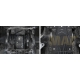 Защита КПП Автоброня для 2,4D и 3,0 сталь 2 мм для Mitsubishi L200/Pajero Sport/Fiat Fullback 2015-2020