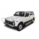 Пороги алюминиевые Rival BMW-Style для Нива ВАЗ 2131 1993-2021