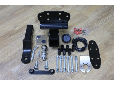 Фаркоп ТСС шар E нержавеющий для Toyota Land Cruiser 200 2007-2021