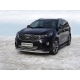 Накладка решетки радиатора 16 мм ТСС для Kia Sorento Prime 2018-2021