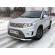 Пороги труба 60 мм ТСС для Suzuki Vitara 2015-2021
