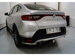 Защита задняя уголки 42 мм для Renault Arkana № RENARK19-22