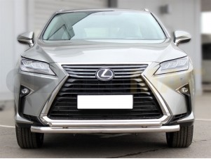 Защита передняя двойная 60-43 мм для Lexus RX № RX15_1.1