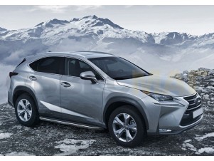 Пороги алюминиевые Rival Premium для Lexus NX-200/200t/300h № A173ALP.3202.1