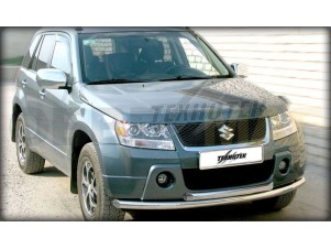 Защита передняя двойная 53-43 мм для Suzuki Grand Vitara № GVN13 5
