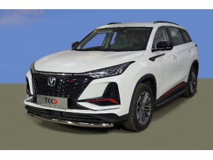 Защита передняя нижняя 60,3 мм для Changan CS75 plus II 2022 – н.в. CHANCS75PL23-04