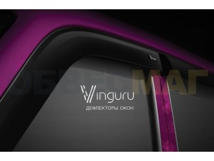 Дефлекторы окон Vinguru 4 штуки для Daewoo Matiz № AFV22905