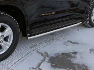 Защита штатных порогов 50 мм для Lexus LX-570/450d № LEXLX450d15-10