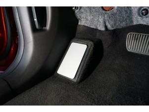 Накладка площадки левой ноги (лист алюминий 4мм) для Hyundai Santa Fe IV Рестайлинг 2020 – 2023 HYUNSF21-11